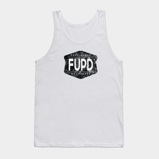 Parkinsons FUPD Parkinsons Awareness Distressed Tank Top